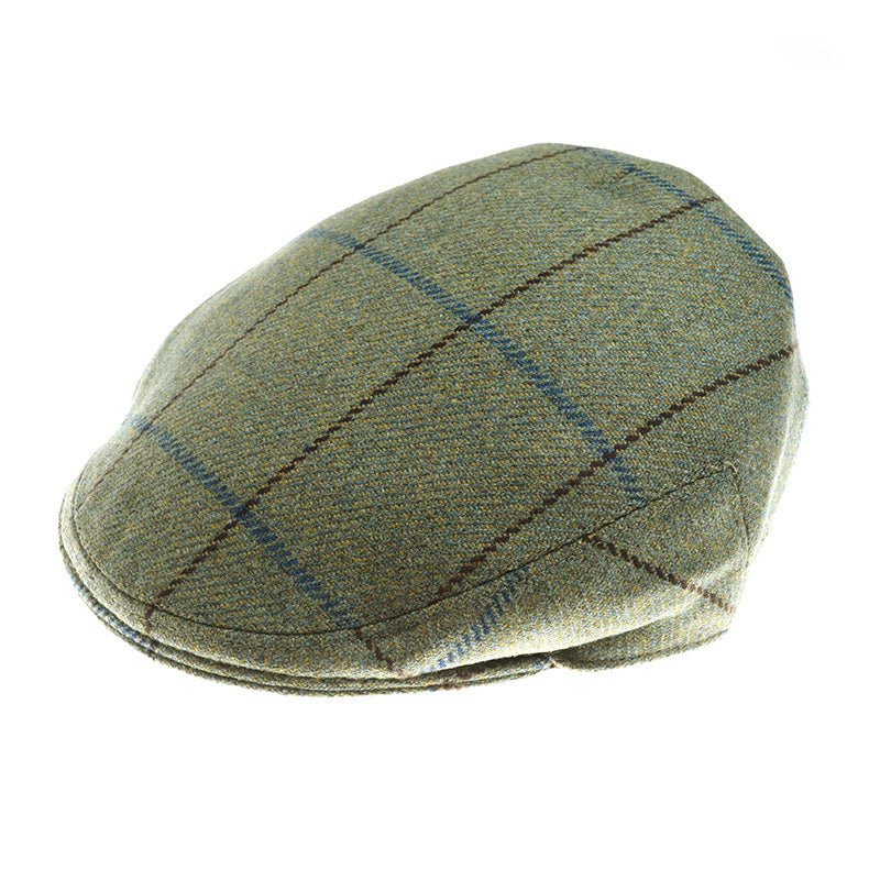 The Unisex Brown Conon Cap by Campbell's of Beauly, in color K14, is a classic flat cap photographed against a white background.